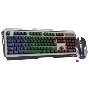 ZEBRONICS Transformer PRO Gaming Wireless Keyboard & Mouse Combo with 2.4GHz